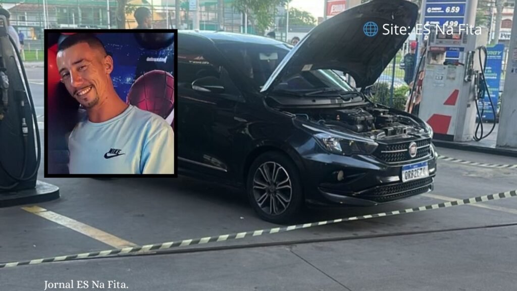 Vídeo: homem é encontrado morto em posto combustíveis após ser baleado dentro de residência na Serra Pedreiro é perseguido e morto a tiros por dois suspeitos na Serra.