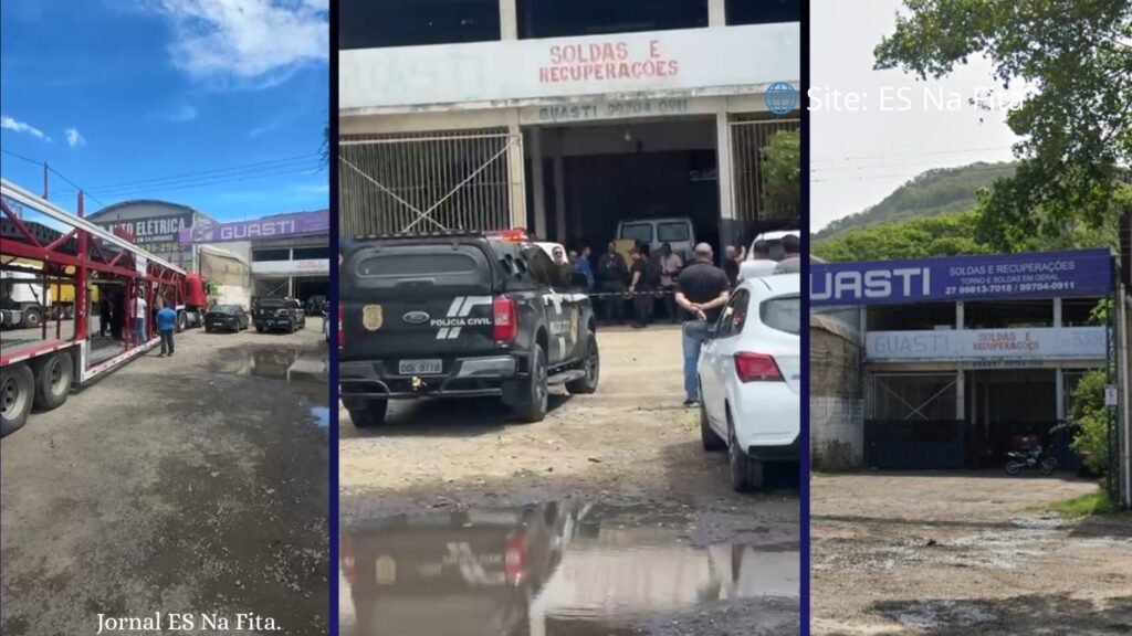 Caminhoneiro é morto após discussão por vaga na frente de oficina em Cariacica.