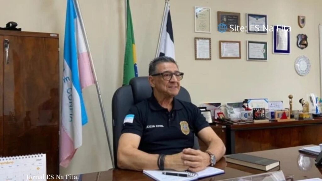 Delegado Darcy Arruda pede exoneração do cargo de chefe da Polícia Civil do ES.