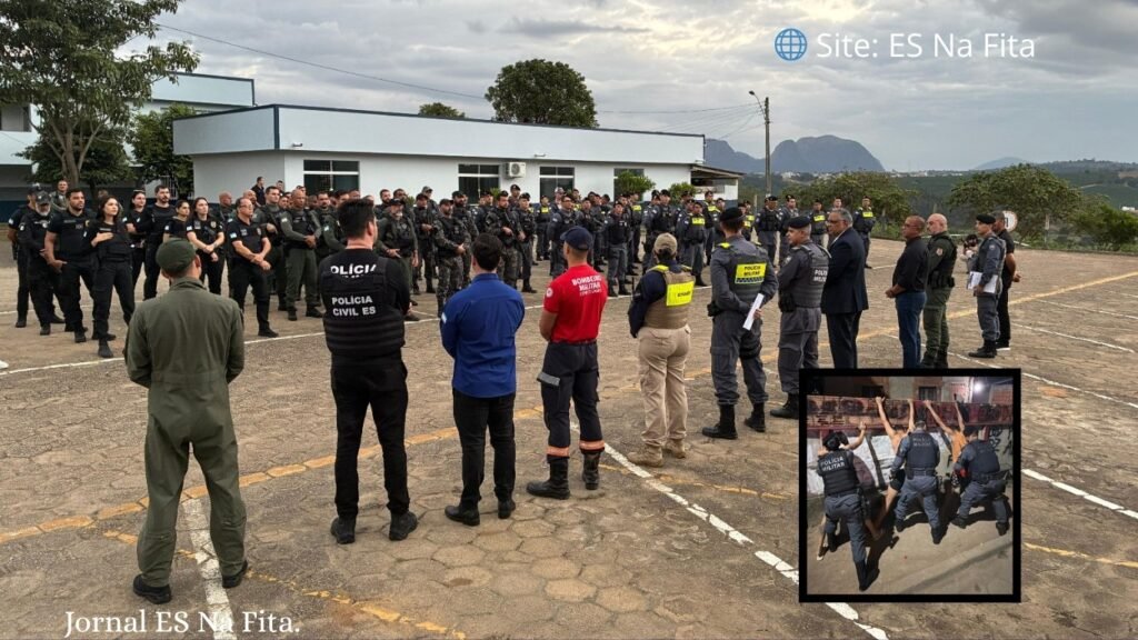 Operação mobiliza 744 agentes e leva 37 à delegacia no Noroeste do ES.