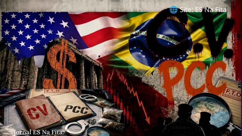 Como os EUA podem agir contra PCC e CV após classificar as facções como terroristas.
