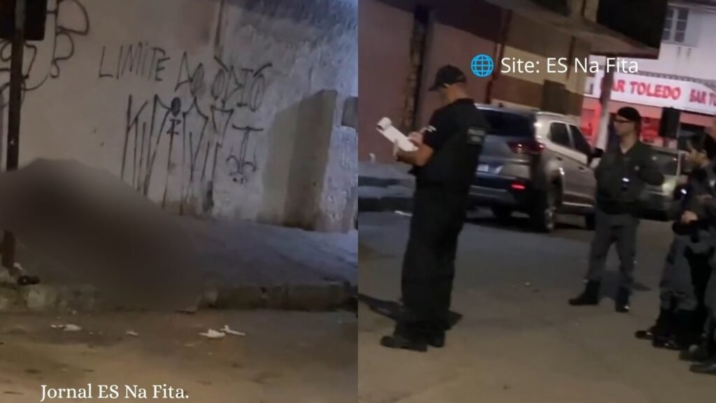Homem é executado a tiros próximo à própria residência durante a madrugada em Vila Velha Homem é morto a tiros na calçada de casa durante madrugada em Vila Velha.