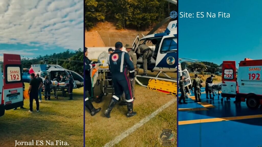Explosão em alojamento deixa quatro trabalhadores com queimaduras graves no ES.