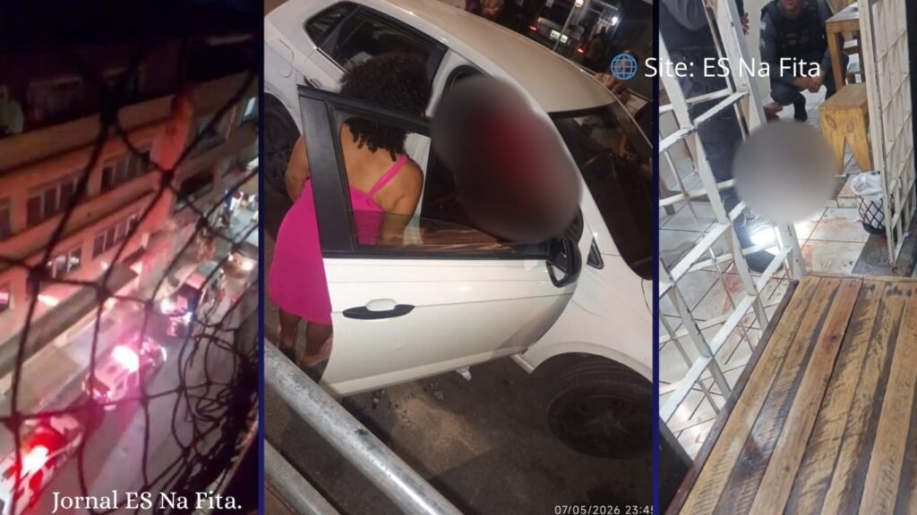 Ataque a tiros mata homem dentro de carro e deixa jovem ferido em Cariacica.