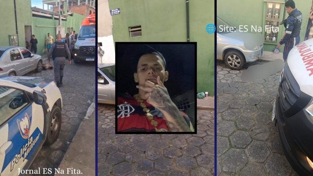 Policial militar é preso após matar jovem durante discussão em Colatina Policial mata jovem a tiros e é preso ao se entregar em batalhão de Colatina.