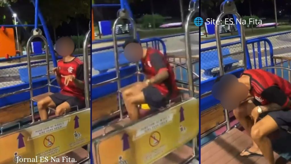 Vídeo: jovem brinca imitando criança com paralisia cerebral em parque inclusivo de Vitória e vídeo causa revolta em todo o Brasil Jovem imita criança com paralisia cerebral em parque e mãe denuncia caso à polícia em Vitória.