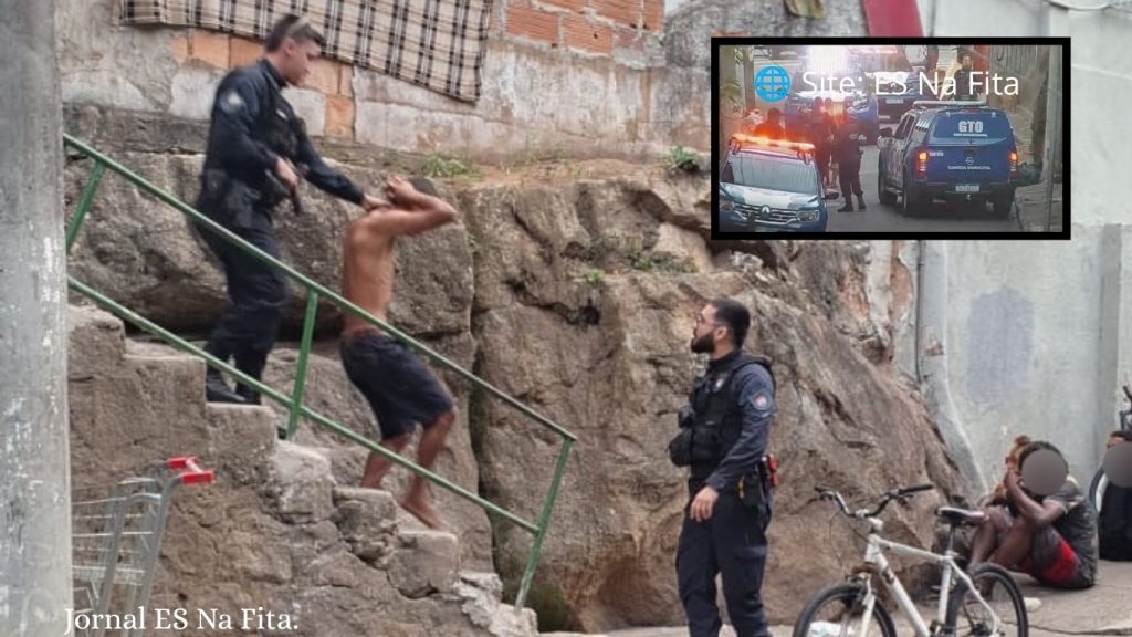 Homem é preso após assaltar e agredir idoso no Centro de Vitória.