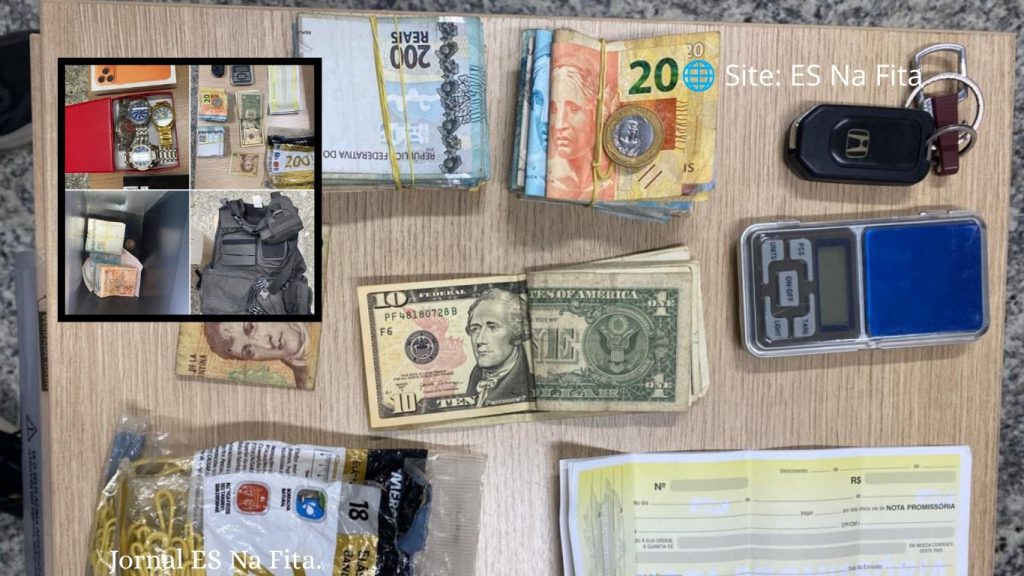 Polícia Civil prende indivíduo apontado como líder de organização criminosa no ES Operação mira líder do PCV em Aracruz e apreende mais de R$ 17 mil em dinheiro.