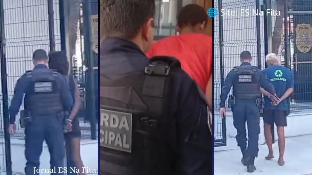 Vídeo: Guarda de Vitória prende trio suspeito de manter mulher em cárcere privado debaixo da Ponte da Passagem em Vitória Mulher mantida em cárcere privado é resgatada em Vitória.