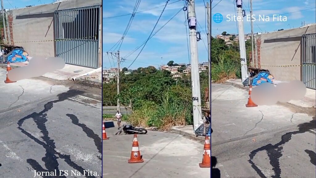 Motociclista sem habilitação colide contra muro de residência e acaba morrendo em Cariacica Motociclista sem habilitação morre após bater em muro de casa, em Cariacica.