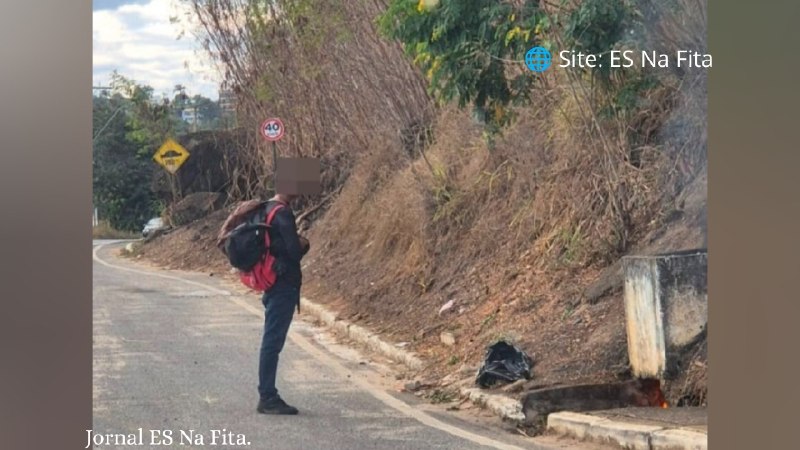 Homem é preso em flagrante suspeito de provocar dois incêndios em áreas de vegetação em Colatina Andarilho é preso por provocar dois incêndios em áreas de mata no ES.