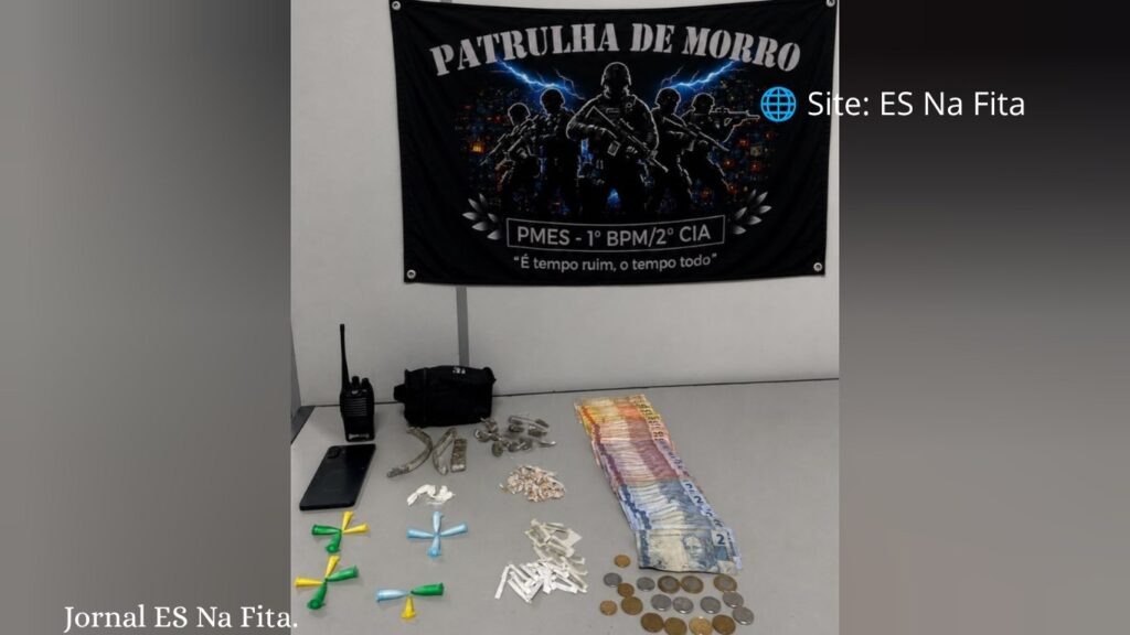 Adolescente é apreendido com drogas em Vitória pela 2ª vez em uma semana.