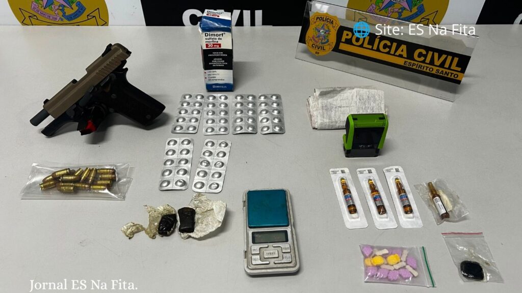 Polícia Civil descobre esquema que desviava fentanil de hospitais para abastecer tráfico de drogas no ES Esquema desviava fentanil de hospitais para abastecer tráfico de drogas no ES.