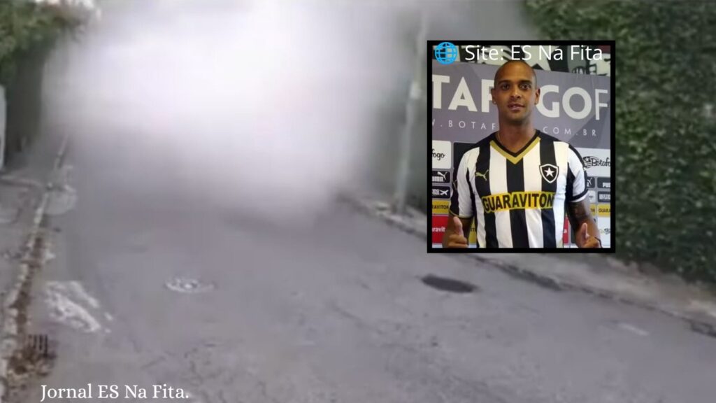Ex-jogador morre após ser atingido por queda de muro durante temporal no Rio de Janeiro.