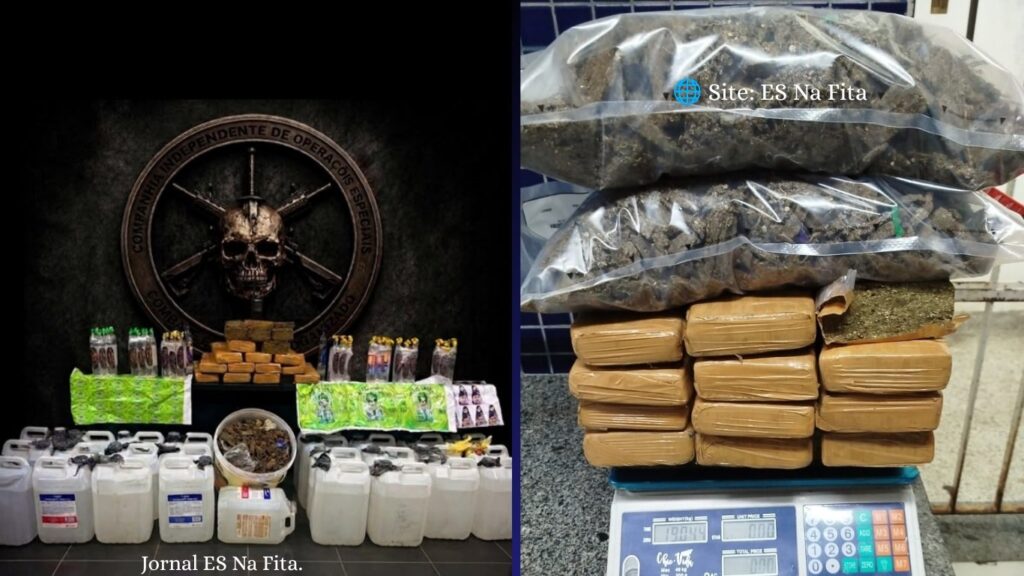 PM apreende quase 20 quilos de maconha em Vila Velha