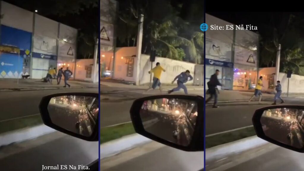 Vídeo: homem agride policiais na tentativa de não ir preso após tentar estuprar a própria irmã em Anchieta Homem é preso após tentar estuprar a irmã e ser impedido pelo sobrinho em Anchieta.