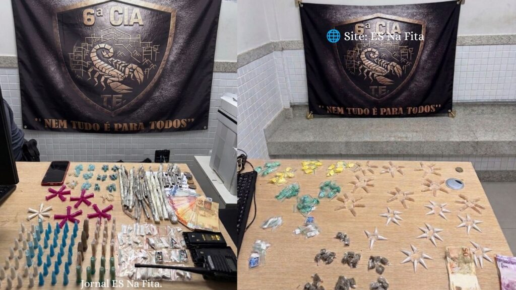 Polícia Militar prende dois suspeitos e apreende drogas durante patrulhamento no Território do Bem Ações da PMES terminam com dois presos e drogas apreendidas no Território do Bem.15:23
