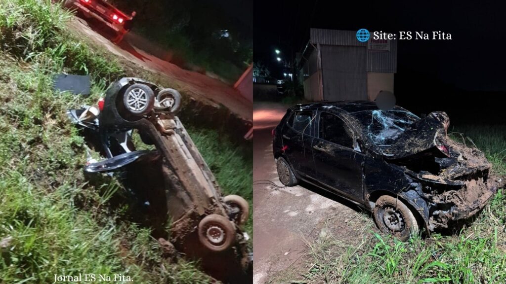 PMES recupera carro roubado, prende dois suspeitos e apreende dois adolescentes em Guarapari.