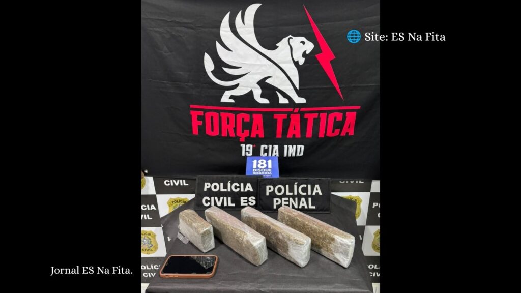 Suspeito é preso com mais de 3 kg de maconha em Montanha.