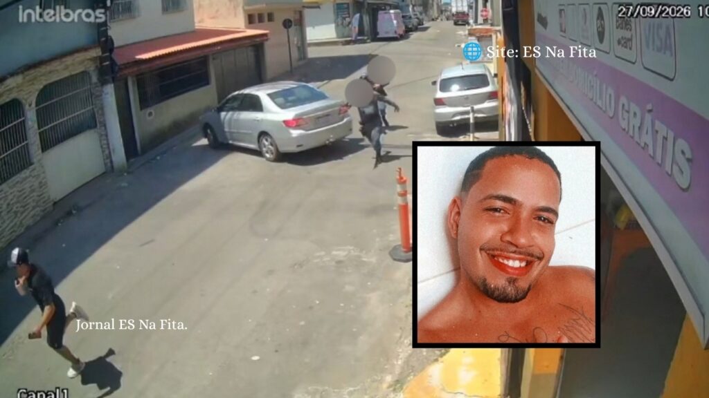 Vídeo: homem corre da polícia e morre após ser baleado em Vila Velha Homem morre a tiros durante perseguição policial por ruas de Vila Velha.