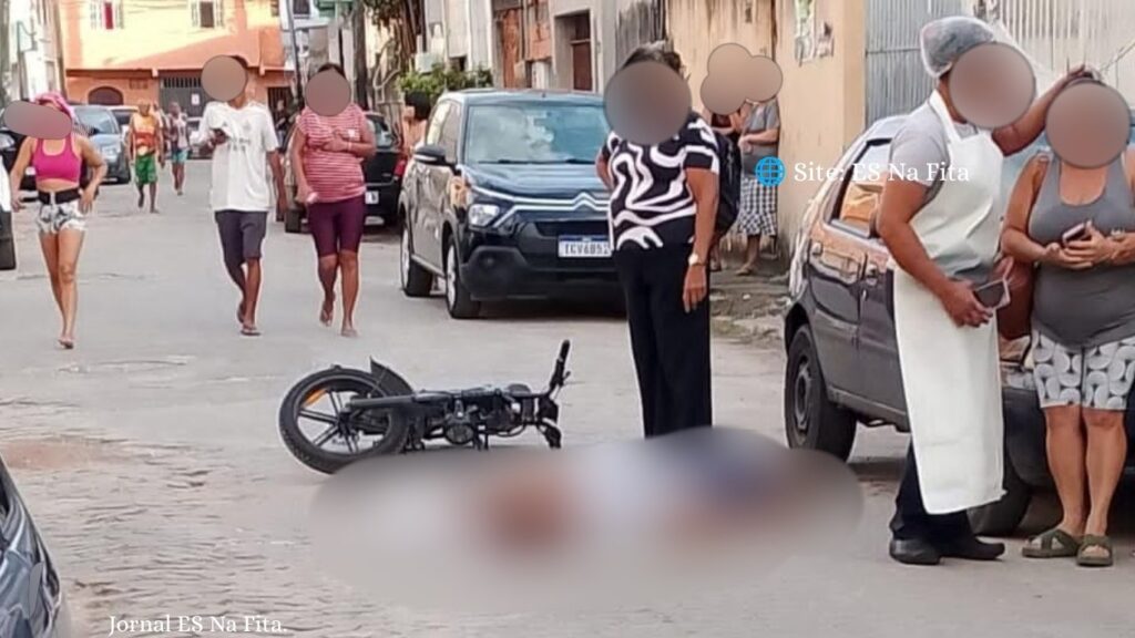 Açougueiro é baleado ao chegar para trabalhar na Serra.