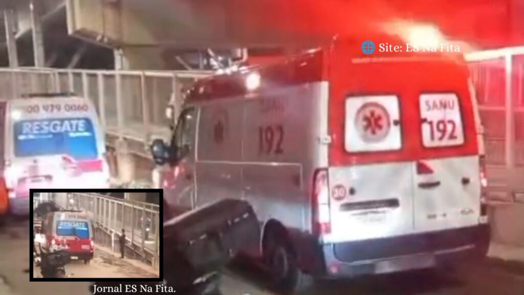 Vídeo: equipes de resgate são acionadas após motociclista ser arremessado da Terceira Ponte Motociclista é arremessado da Terceira Ponte e cai em rua de Vila Velha após carro invadir faixa exclusiva.