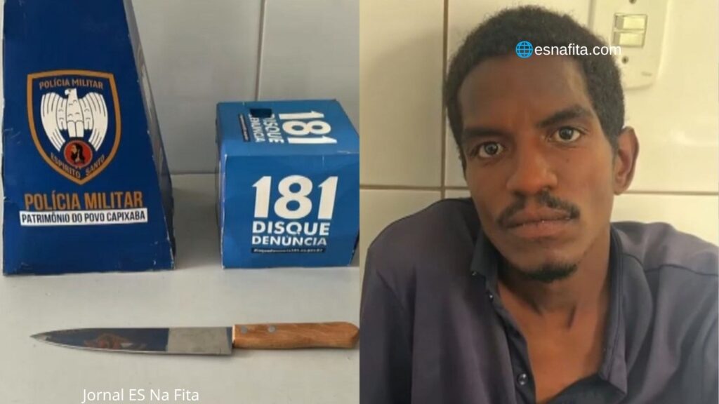 Homem sequestra motorista com filha de 2 anos e o obriga a dirigir por 40 km até Linhares.