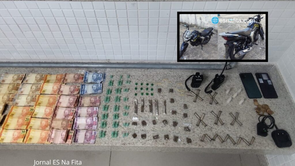 PM detém três indivíduos e apreende moto com o sistema de ignição adulterado em Vitória.