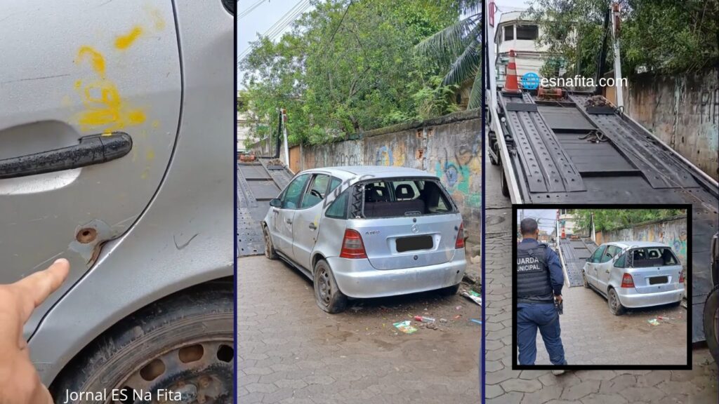 Vídeo: Guarda Municipal flagra carro abandonado usado para atividades ilícitas e remove veículo em Vila Velha Guarda Municipal remove veículo abandonado com indícios de uso para o tráfico em Vila Velha.