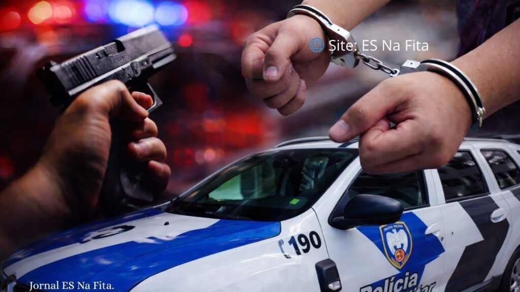 Jovem troca tiros com a Polícia Militar e acaba baleado durante tentativa de fuga na Serra Jovem é baleado após apontar arma para policiais e trocar tiros na Serra.